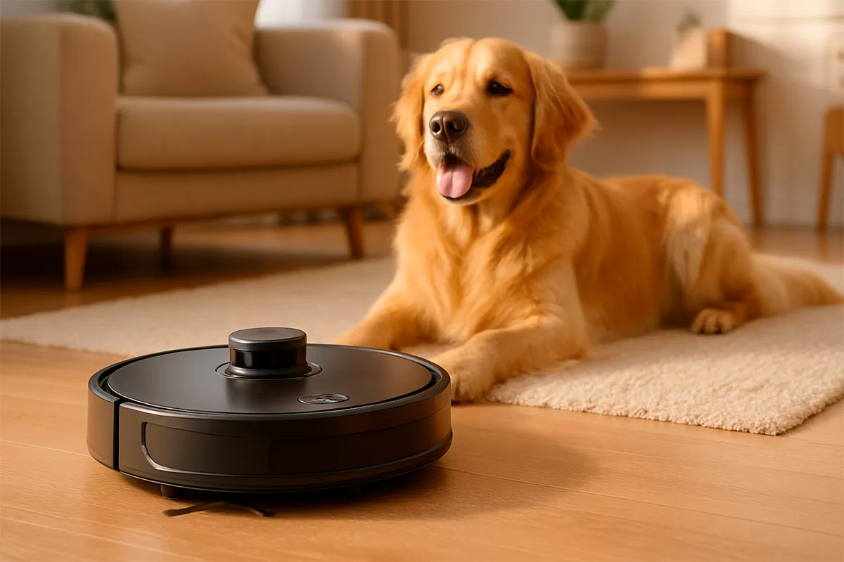 Os 5 Melhores Robôs de Limpeza com IA para Casas com Pets em 2025