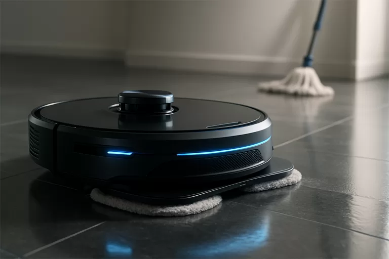 Robôs que lavam e secam o chão: O fim do Mop?