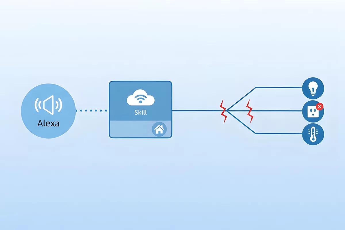 Funcionamento da Alexa e dispositivos inteligentes
