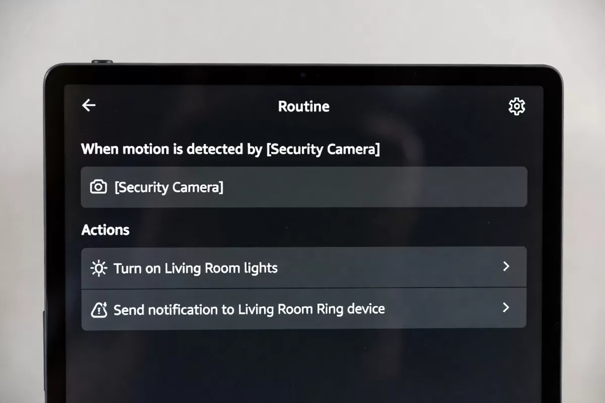 Rotina de Automação de Câmeras com Alexa