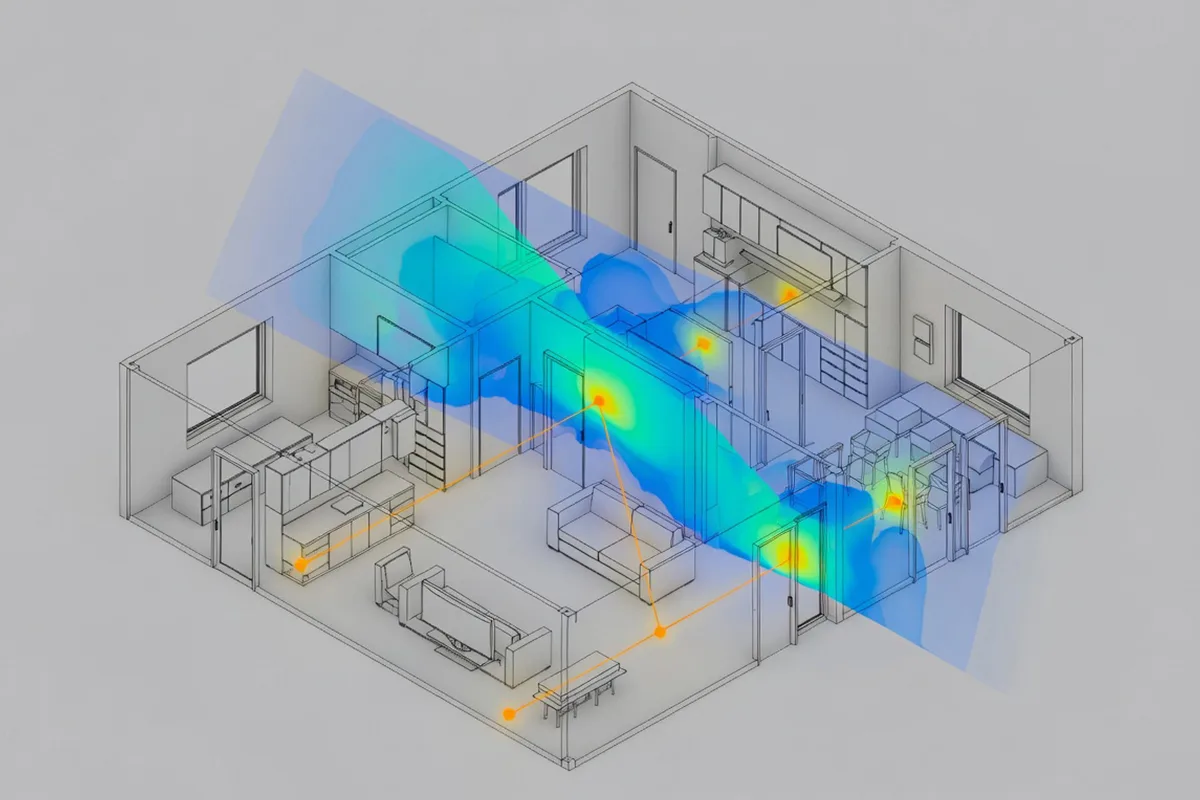 Como corrigir interferência em rede Zigbee