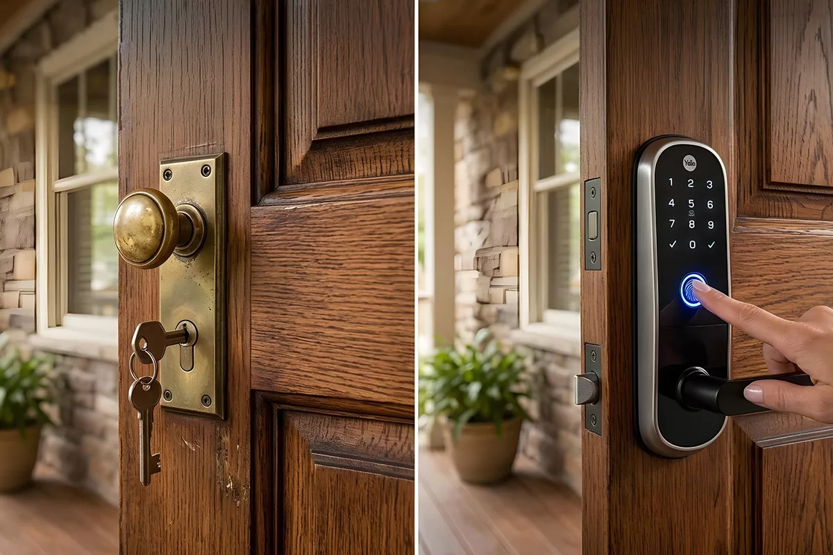 Fechadura digital na porta principal é segura?