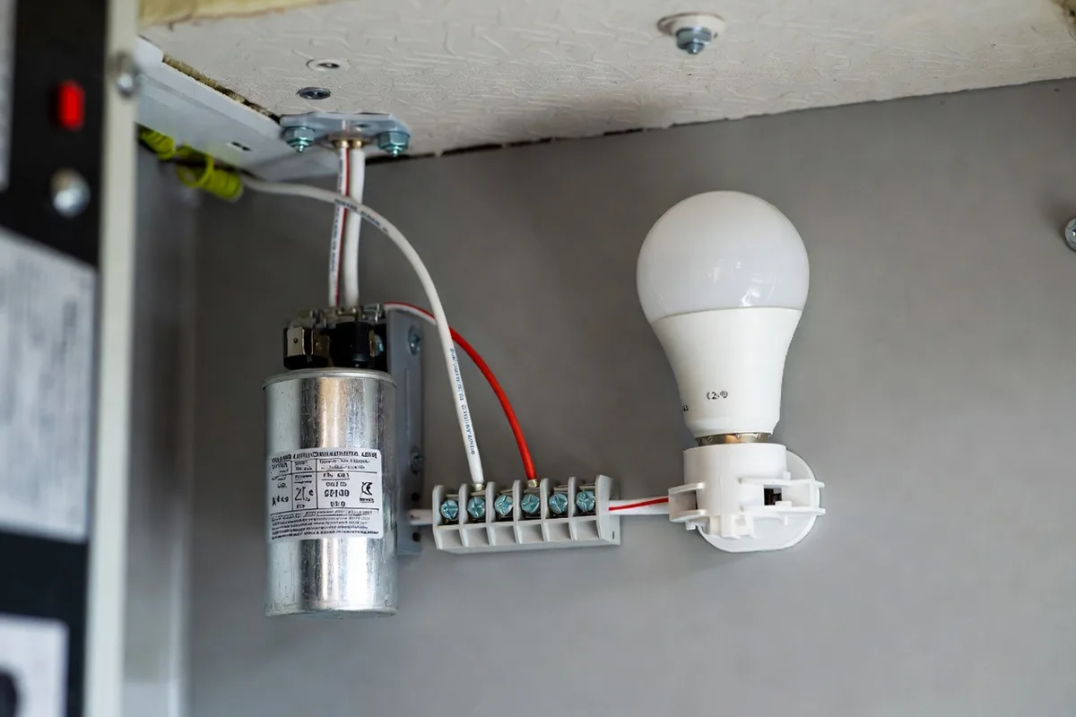 Capacitor Bypass da lâmpada smart