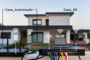 Quando vale a pena criar múltiplas redes Wi-Fi para automação residencial