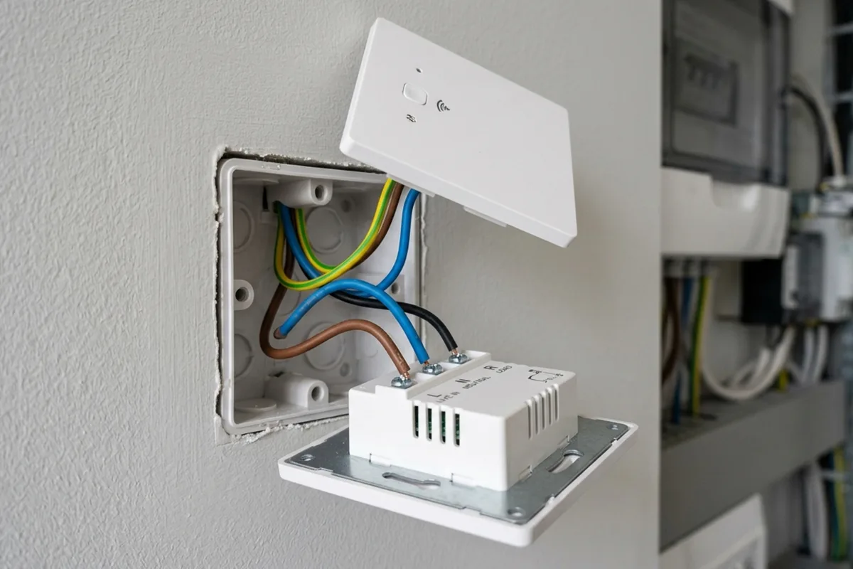 Instalação correta de um interruptor inteligente