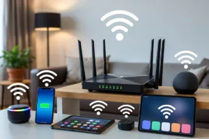 Melhor configuração de roteador para casa inteligente com muitos dispositivos