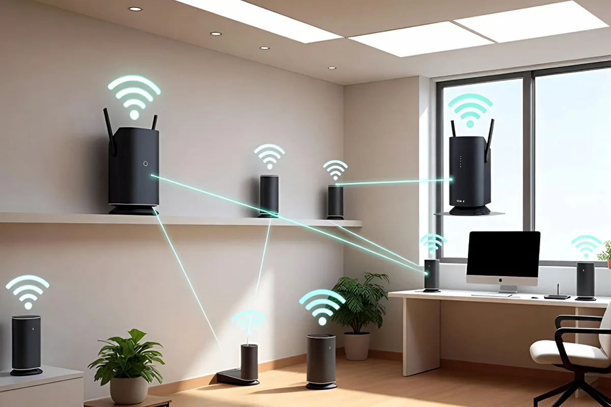 Vale a pena usar roteador mesh em automação residencial?