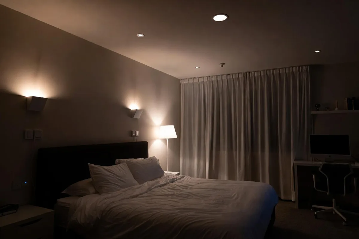 Rotina de sono para smart home