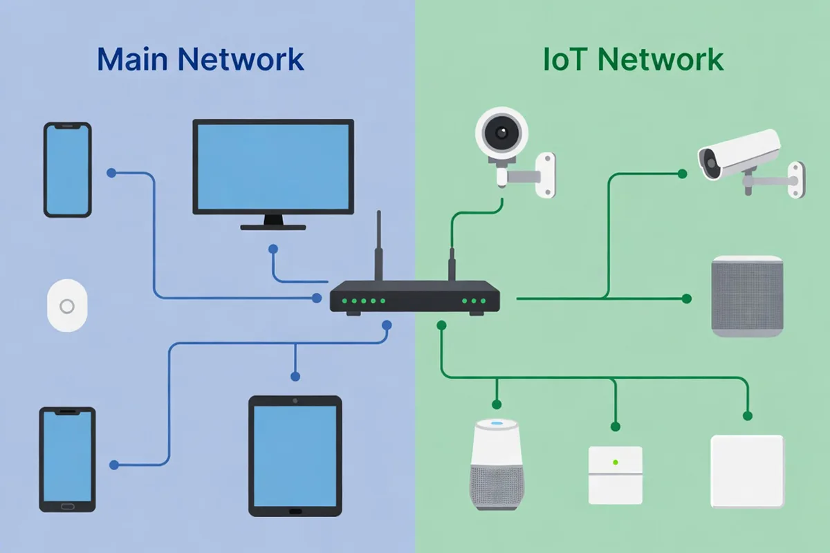 Como estruturar múltiplas redes da forma correta