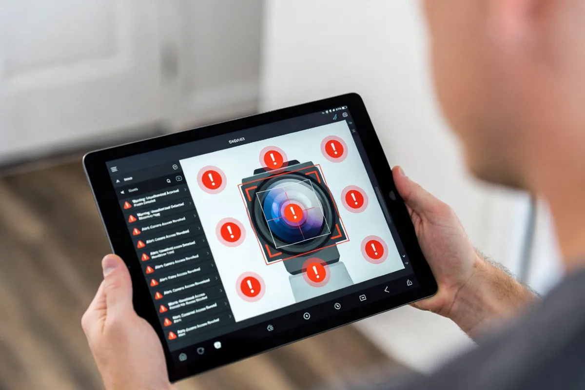 Como saber se sua câmera inteligente foi invadida